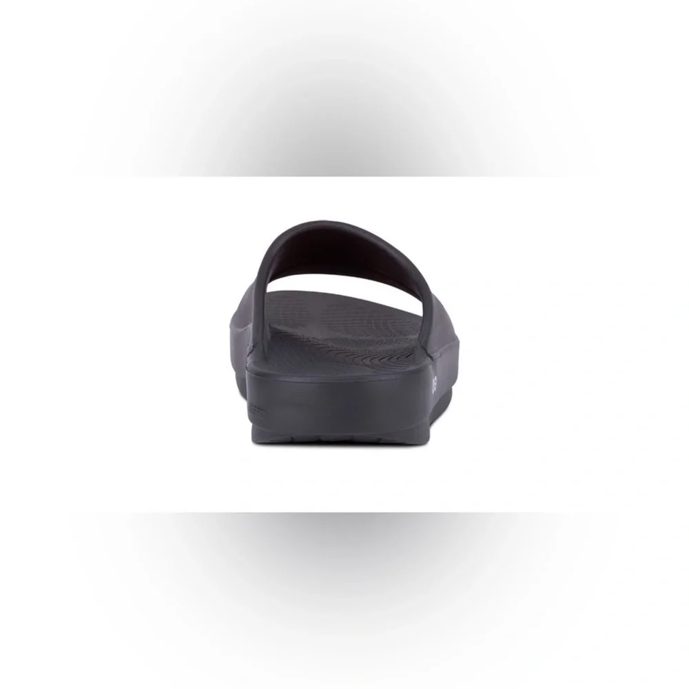 Oofos Men’s Ooahh Slide Sandal - Black Unisex Slide Women’s Sz 10/ Men’s 8